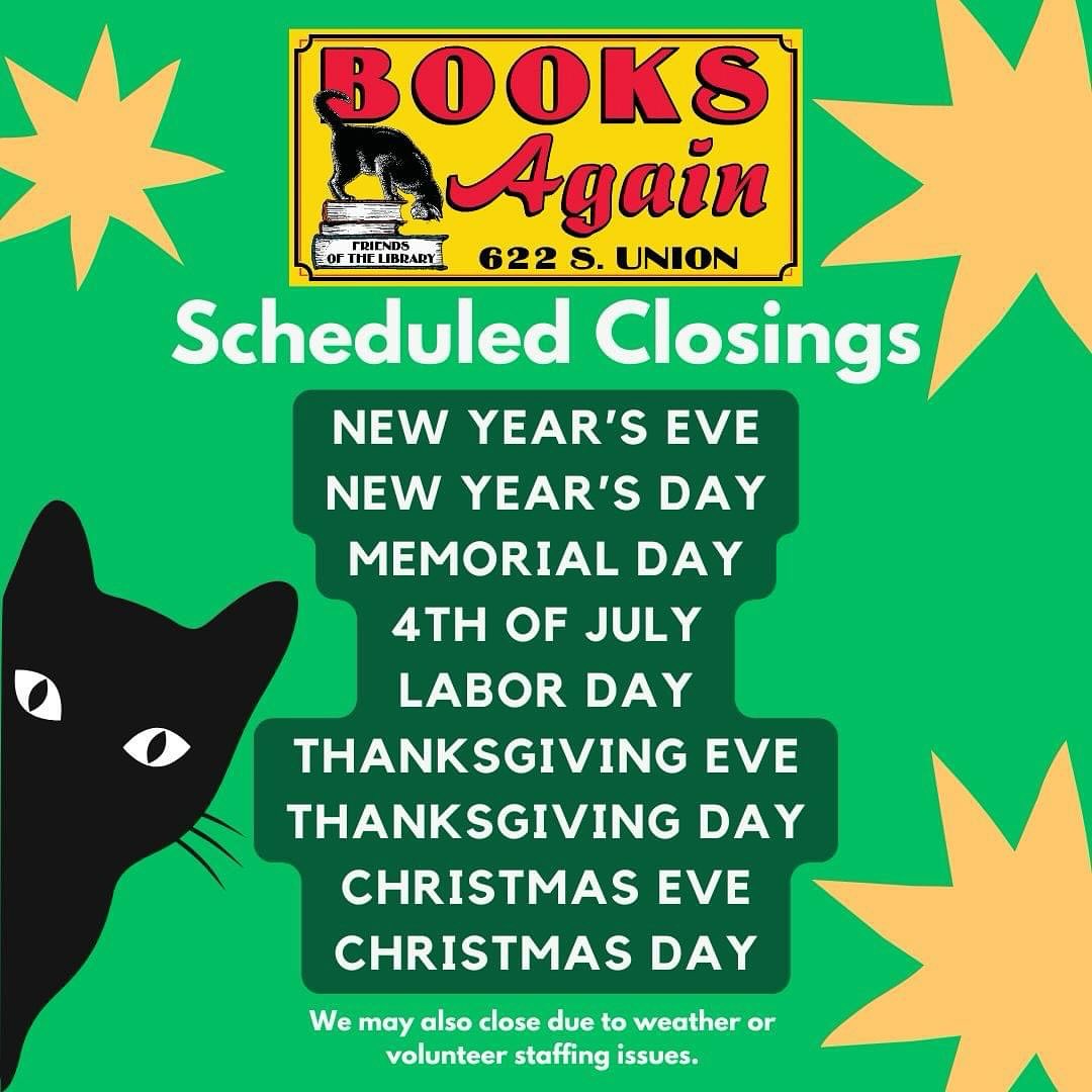 Scheduled Closings
